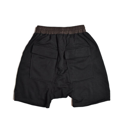 Drop zipper shorts