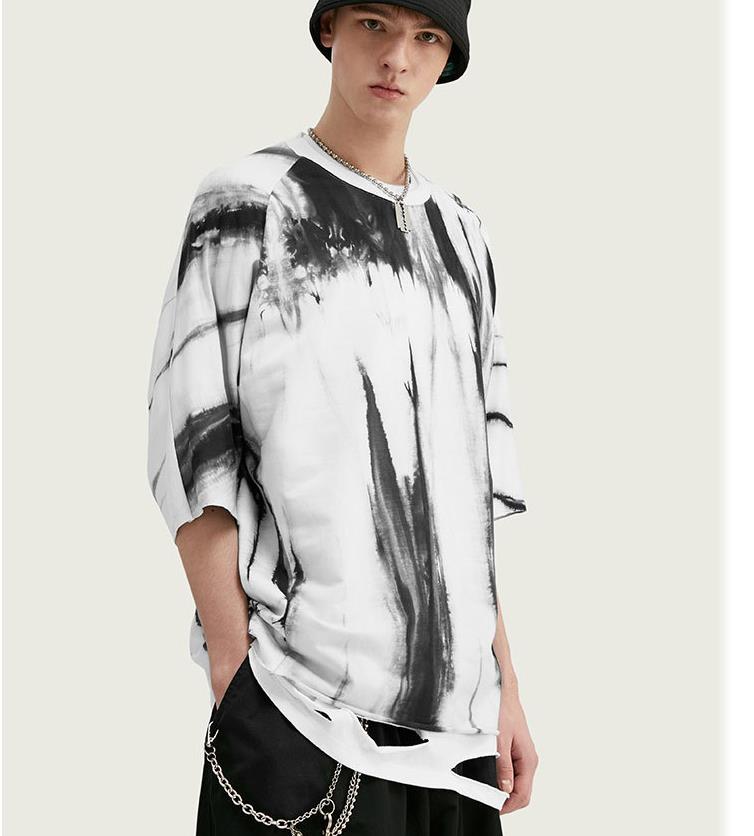 Raglan T-Shirts with Rough Edges - Urban Style Essentials!