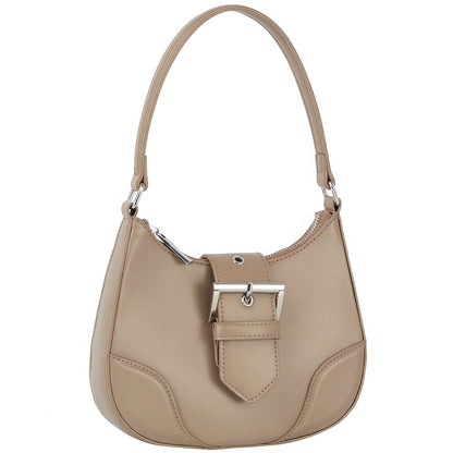 Chic Buckle Detail Shoulder Bag