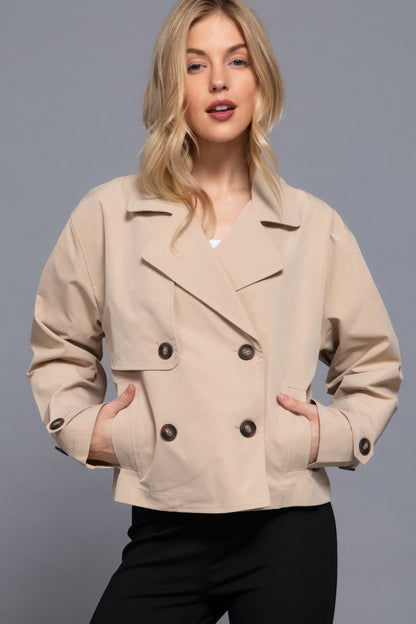 Short Trench Jacket