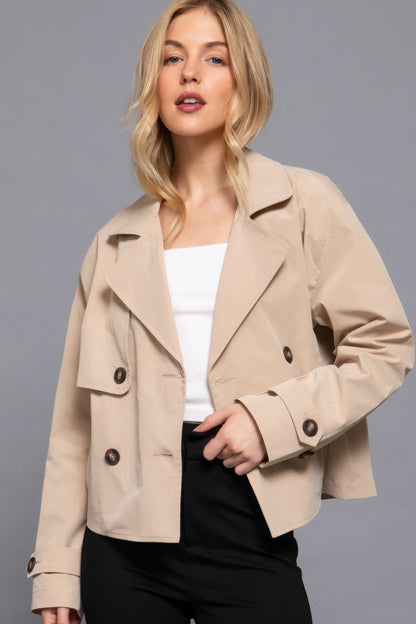 Short Trench Jacket