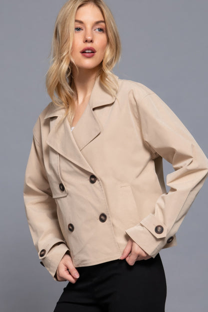 Short Trench Jacket