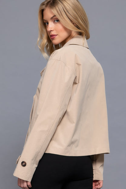 Short Trench Jacket