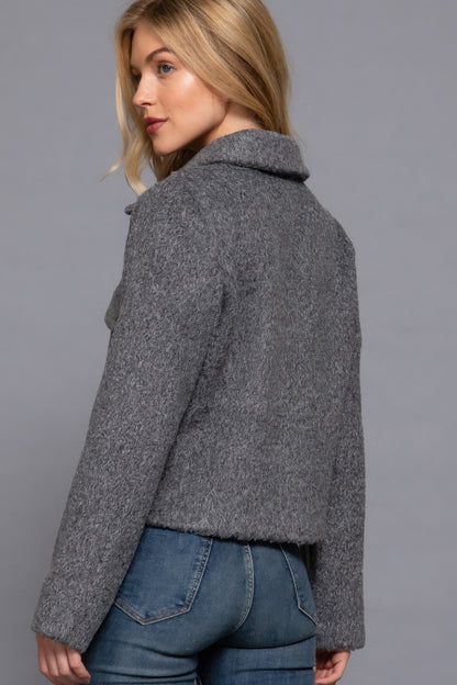 Cozy Teddy Fleece Short Jacket