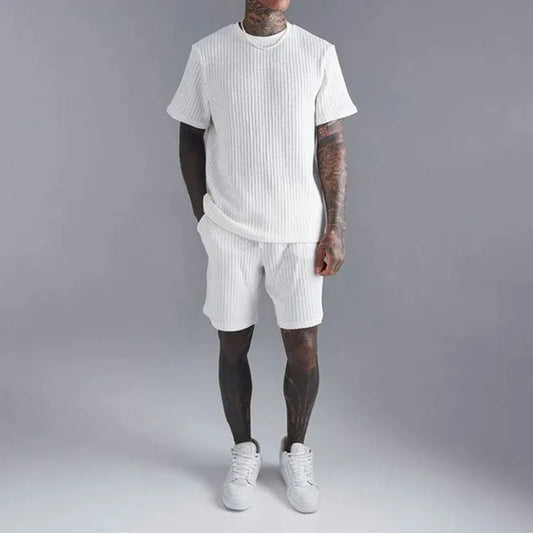 Streetwear Mens Two Piece Sets