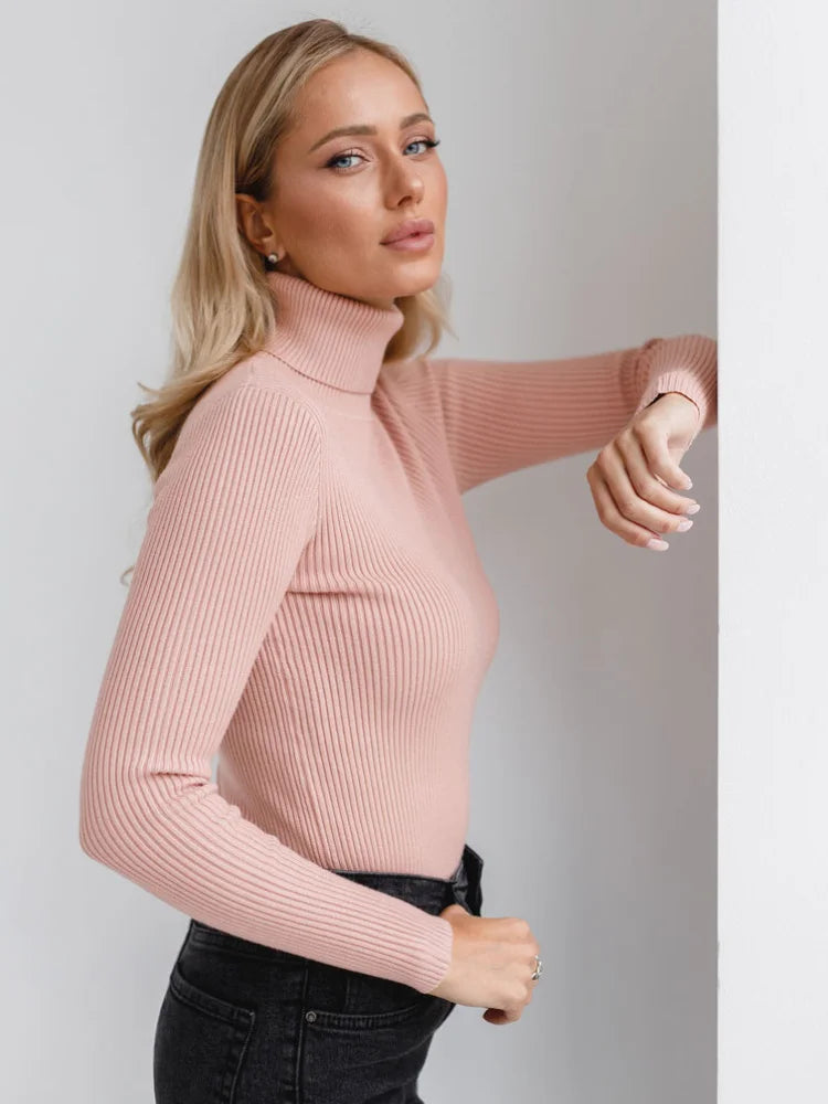 Essential Turtleneck Knit Sweater