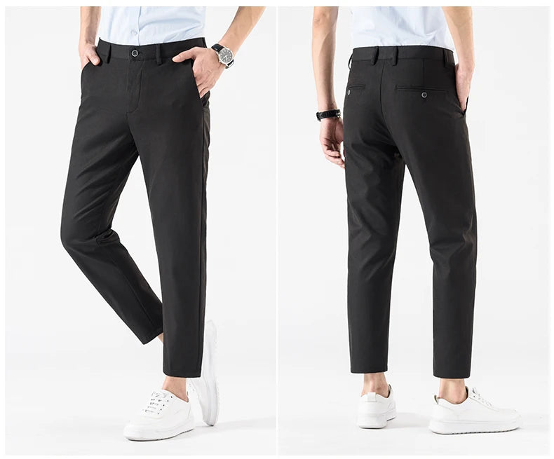 Men's Casual Elegant Straight Pants