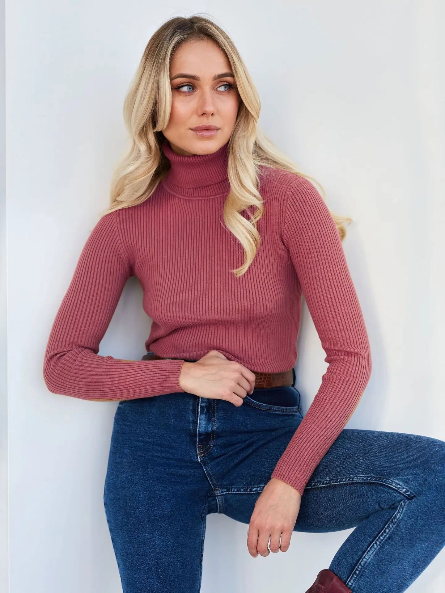 Essential Turtleneck Knit Sweater