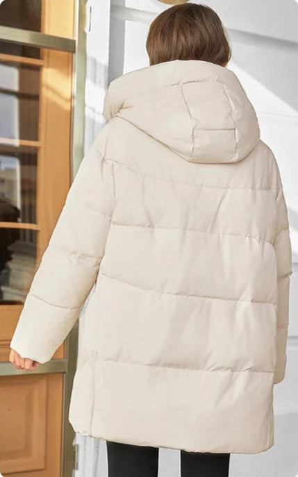 Fashion Hooded Parkas Plus Size