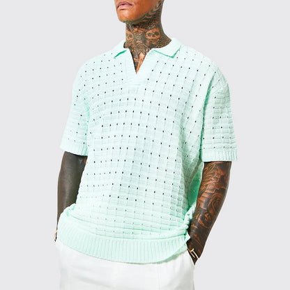 Knitted Polo Shirts Men