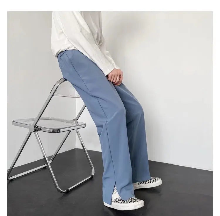 Men Straight Casual Pants Summer New Style