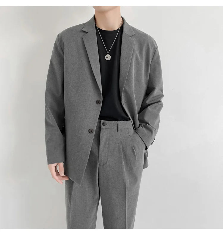 Men's Suit Two Pieces Set