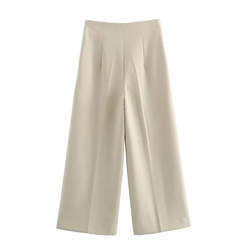 Elegant Wide-Leg Pants