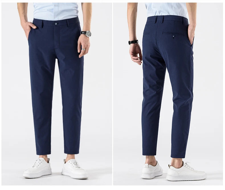 Men's Casual Elegant Straight Pants