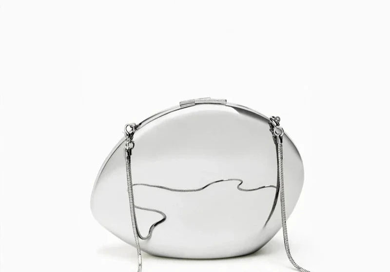 Elegant Shell-Shaped Clutch Bag for Women