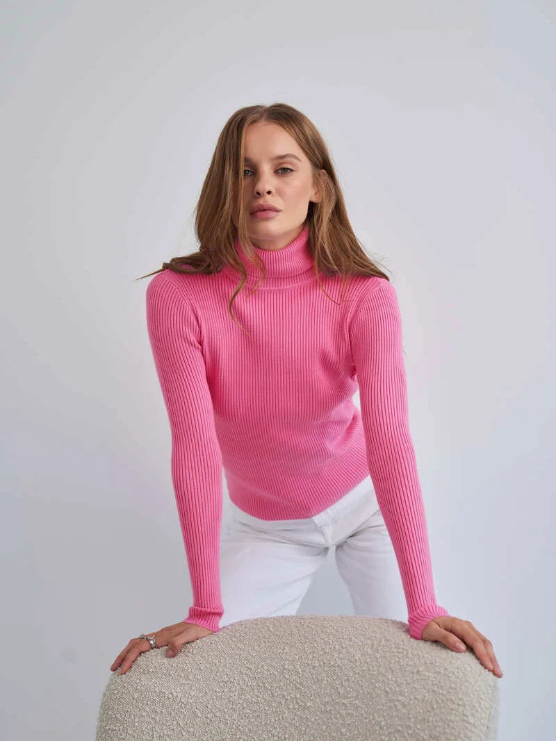 Essential Turtleneck Knit Sweater