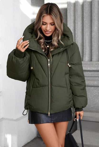 Elegant Slim-Fit Women's Winter Down Jacket