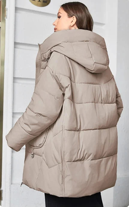 Fashion Hooded Parkas Plus Size