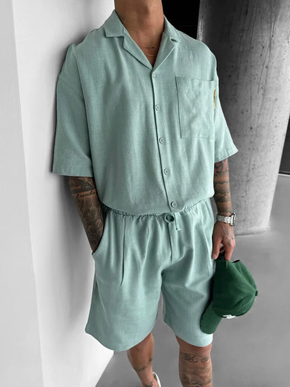 Hip Hop Men's - Two Piece Sets Summer