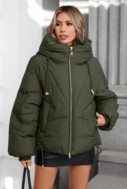 Elegant Slim-Fit Women's Winter Down Jacket