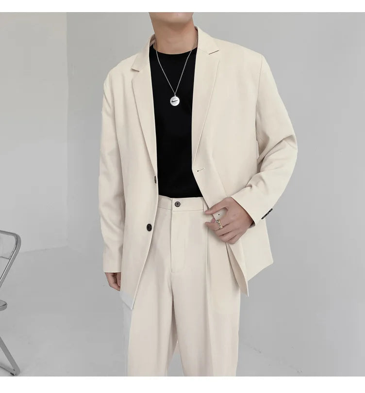 Men's Suit Two Pieces Set