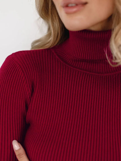 Essential Turtleneck Knit Sweater