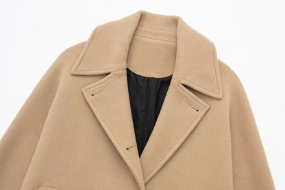 Khaki Luxe Coat