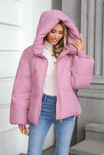 Elegant Slim-Fit Women's Winter Down Jacket