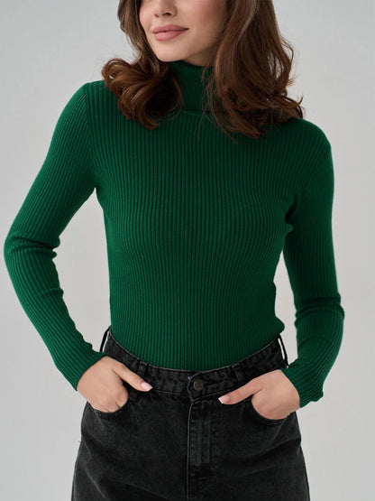 Essential Turtleneck Knit Sweater