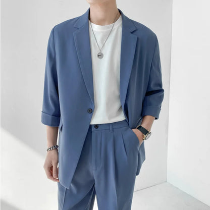 Summer 2-piece Set - Blazers + Pants