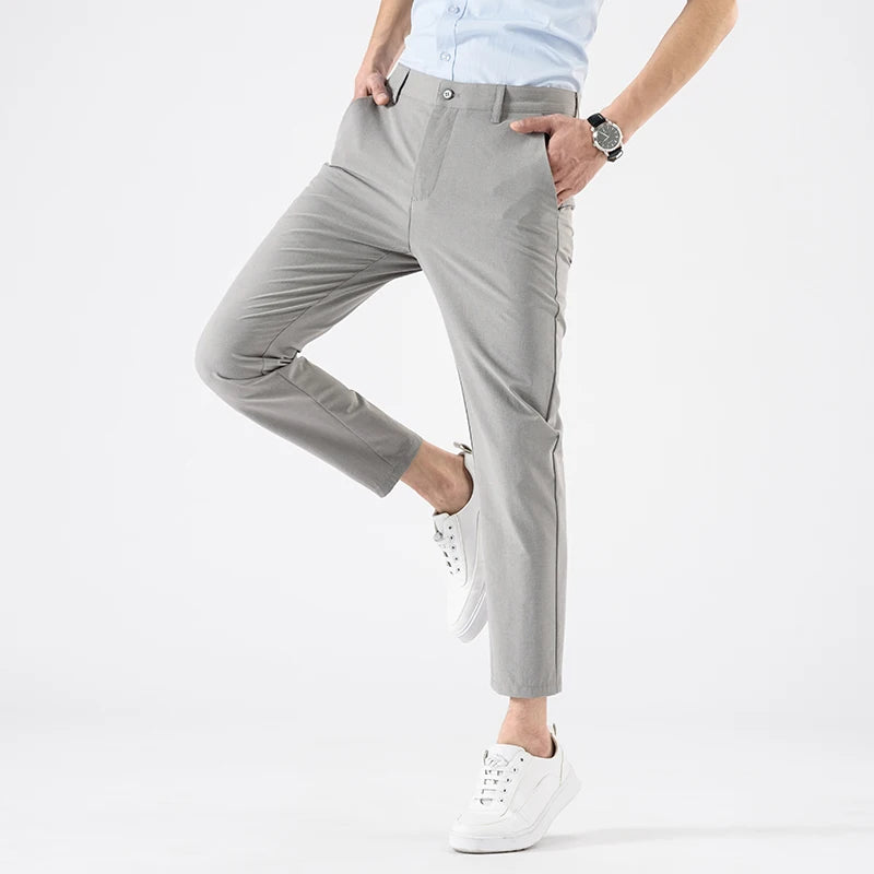 Men's Casual Elegant Straight Pants