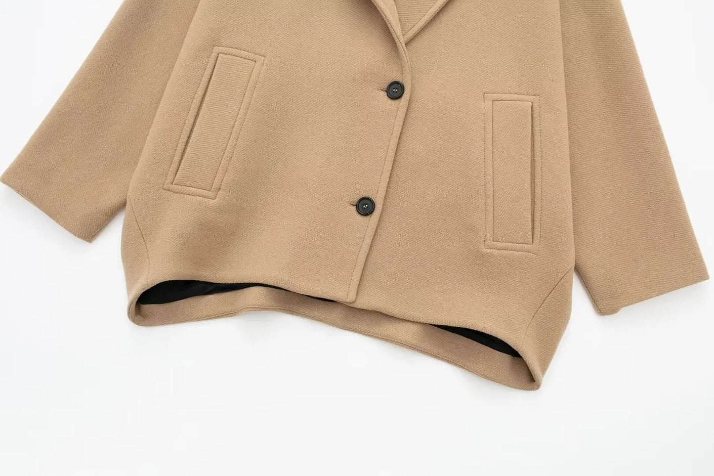 Khaki Luxe Coat