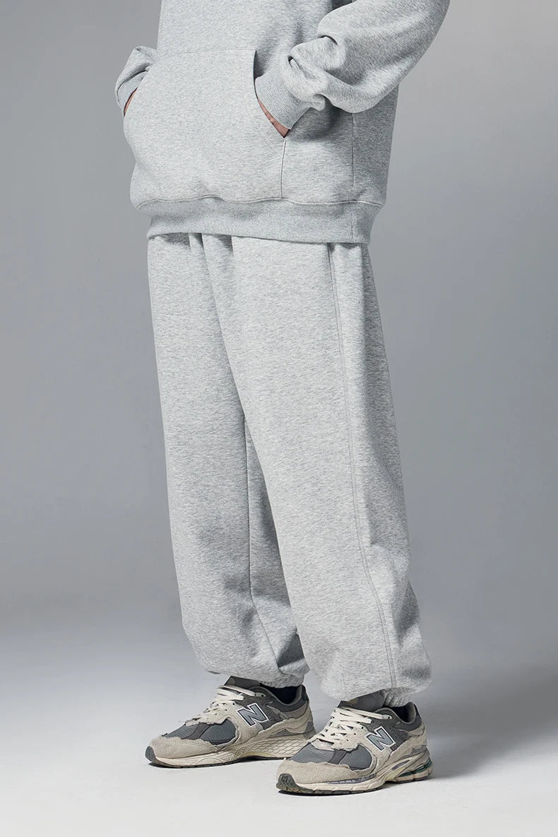 Unisex Winter Thick Velvet Joggers – Casual Thermal Sweatpants