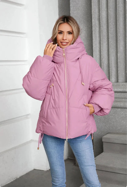 Elegant Slim-Fit Women's Winter Down Jacket