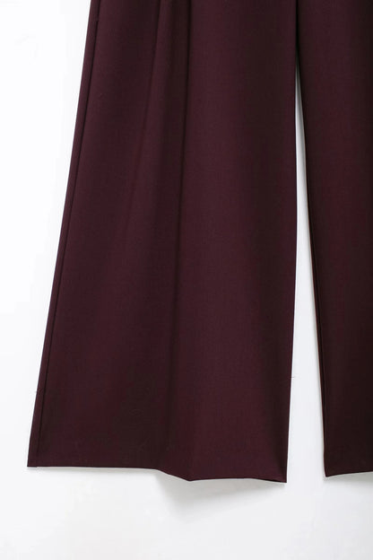 V-Neck Vest Top & Wide-Leg Pants