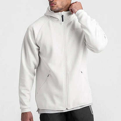 Men's Gym Hooded Zipper Sweatshirt