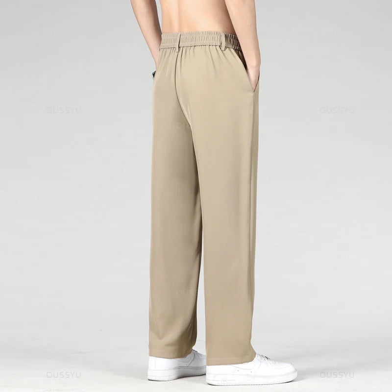 Spring Summer Men's Stretch Casual Pants