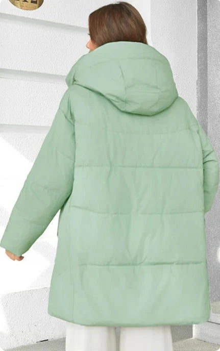 Fashion Hooded Parkas Plus Size