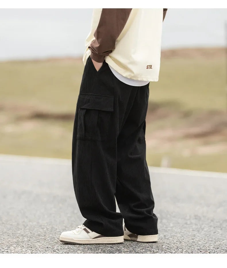 Streetwear Cargo Joggers – Breathable Loose Fit