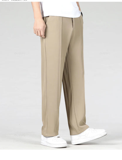 Spring Summer Men's Stretch Casual Pants