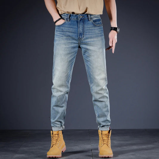 High Quality Men's Jeans Slim Fit