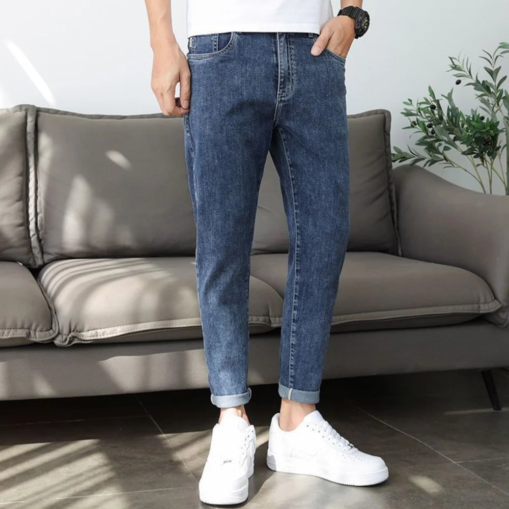 High Quality Cotton Skinny Jeans for Men