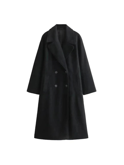 Women's Oversized Woolen Coat