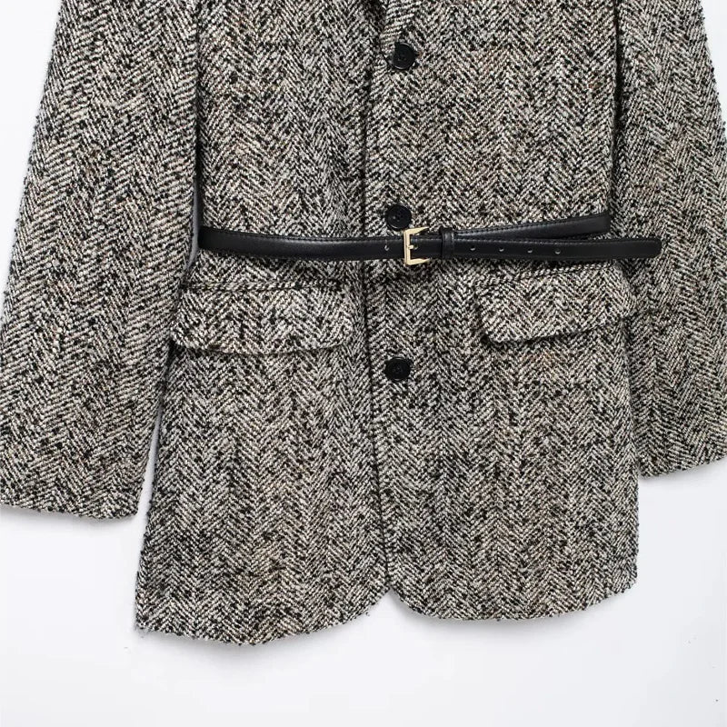 Elegant Tweed Blazer