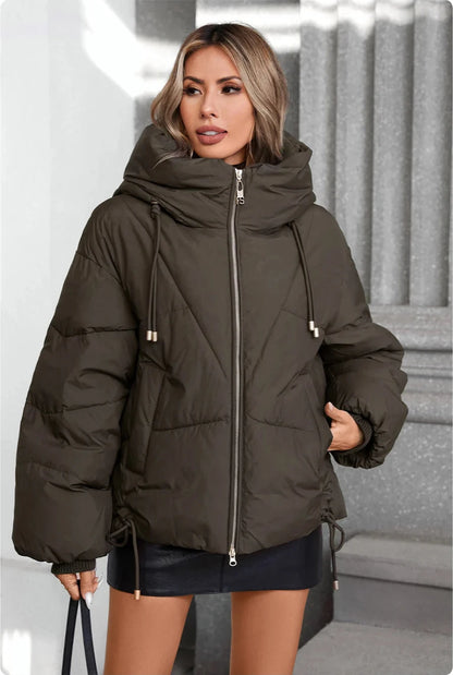 Elegant Slim-Fit Women's Winter Down Jacket