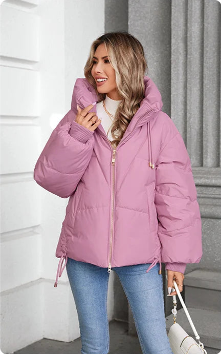 Elegant Slim-Fit Women's Winter Down Jacket