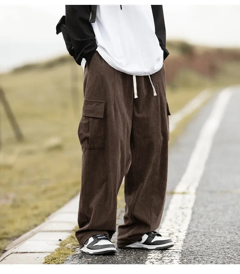 Streetwear Cargo Joggers – Breathable Loose Fit