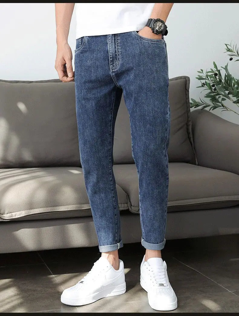 High Quality Cotton Skinny Jeans for Men