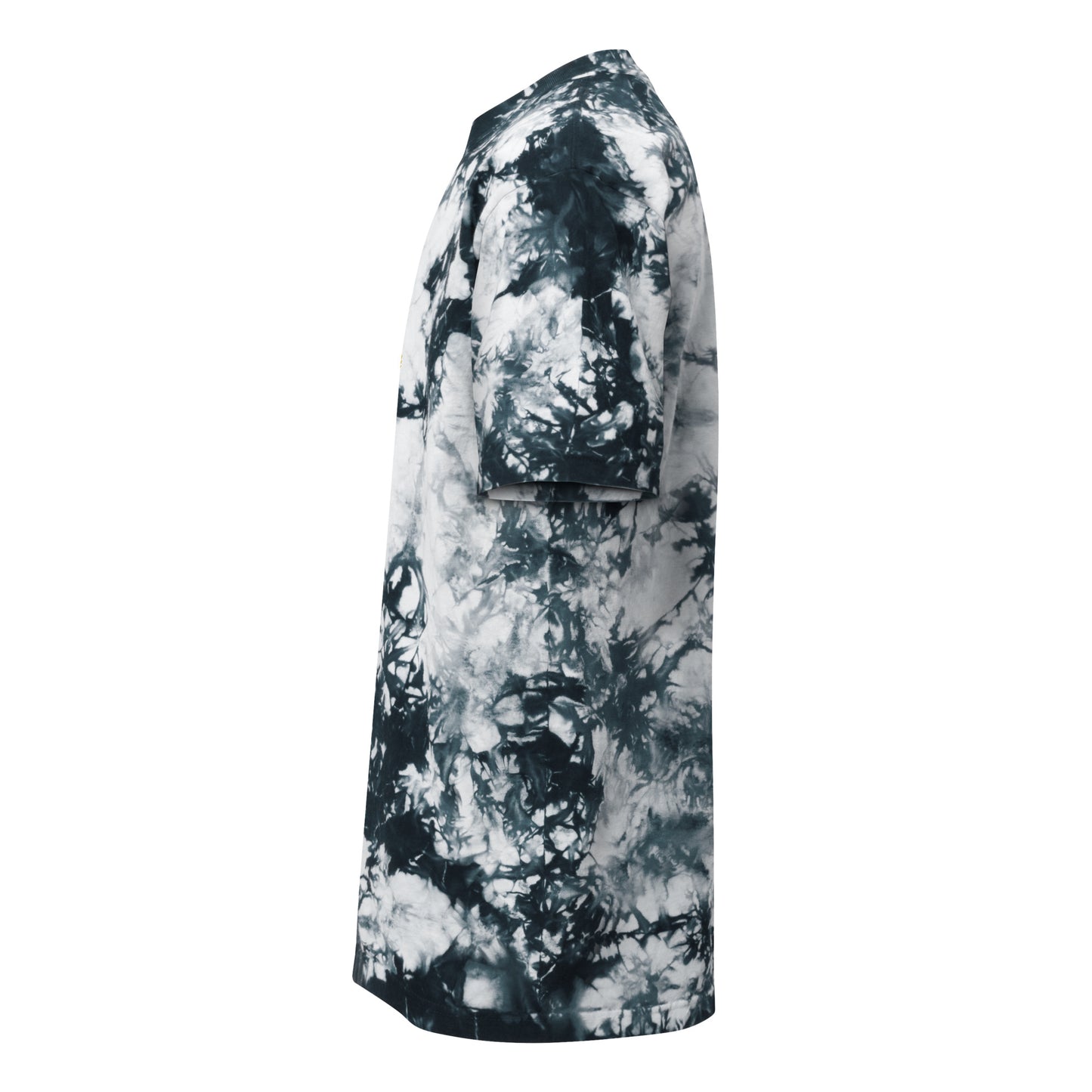 GLAMRO - T-shirt oversize effetto tie-dye.