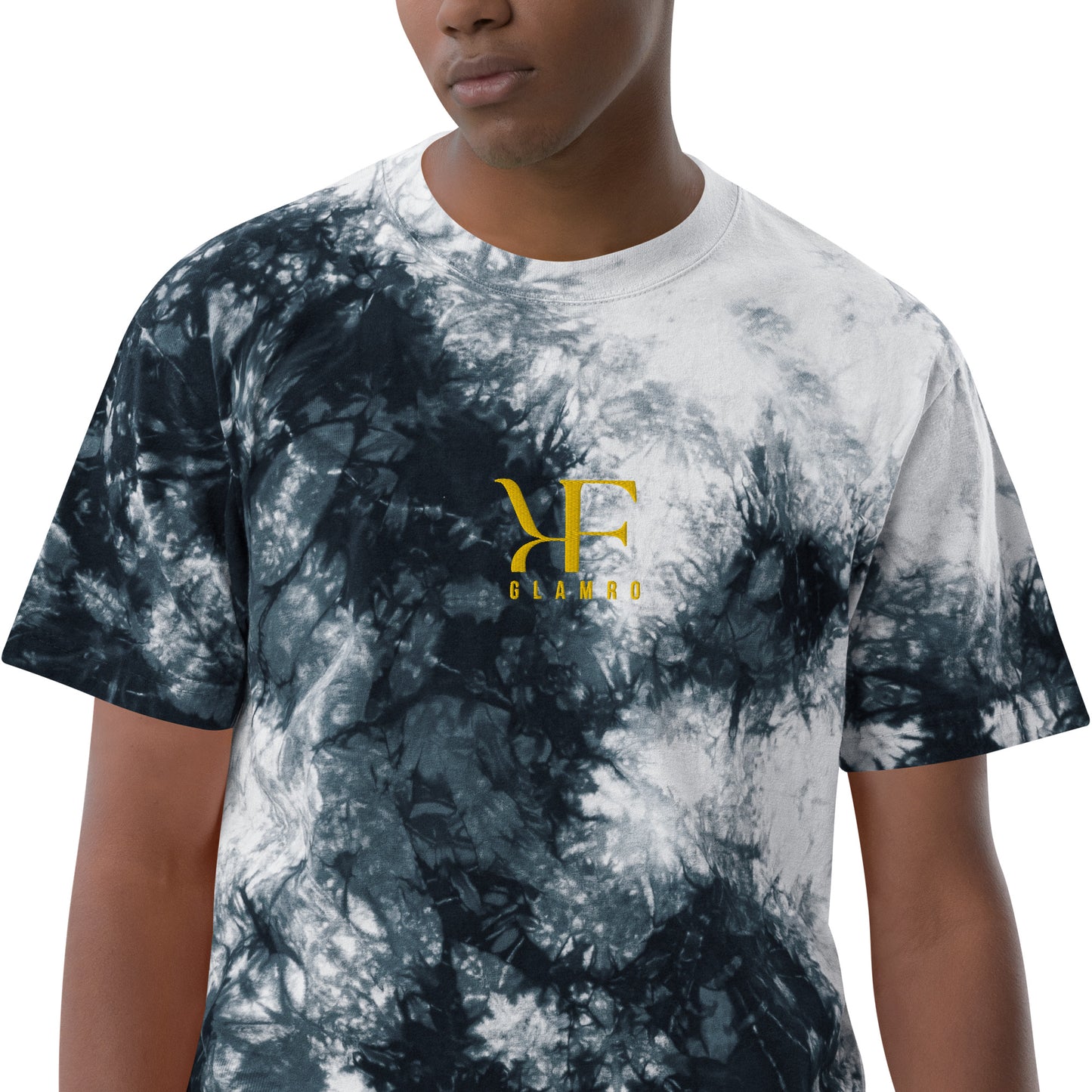 GLAMRO - Oversized tie-dye t-shirt